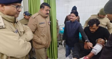 देहात क्षेत्र में मांडुवाला में चेकिंग अभियान के दौरान पुलिस और बदमाश की मुठभेड़