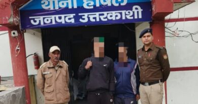 दिल्ली से लापता हुये युवक को तलाश कर हर्षिल पुलिस ने किया परिजनों के सुपुर्द