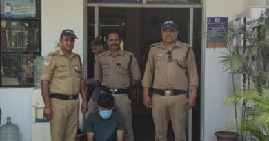 निर्माणाधीन भवन में  हुई चोरी की घटना को अंजाम देने वाले अभियुक्त को चोरी के माल के साथ पुलिस ने किया गिरफ्तार