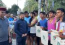 विश्व पर्यावरण दिवस के उपलक्ष में देहरादून में जिला खेल कार्यालय द्वारा हॉफ मैराथन दौड़ का  किया आयोजन