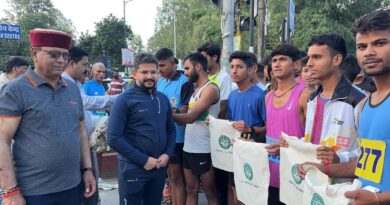 विश्व पर्यावरण दिवस के उपलक्ष में देहरादून में जिला खेल कार्यालय द्वारा हॉफ मैराथन दौड़ का  किया आयोजन