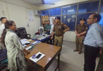 आमजन के कार्यो से जुडी शाखाओ का एसएसपी दून ने किया औचक निरीक्षण