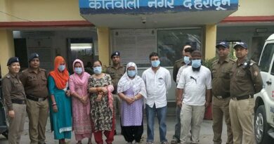 सार्वजनिक स्थान पर हुड़दंग करने वालो को दून पुलिस ने पढ़ाया कानून का पाठ