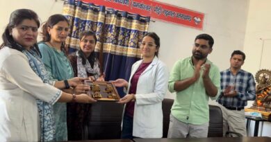 “महिलाओं का स्वास्थ्य एवं स्वच्छता”विषय पर एक दिवसीय कार्यशाला का सफल आयोजन