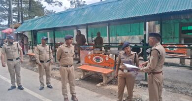 एसपी उत्तरकाशी द्वारा यमुनोत्री यात्रा मार्ग का व्यापक निरीक्षण