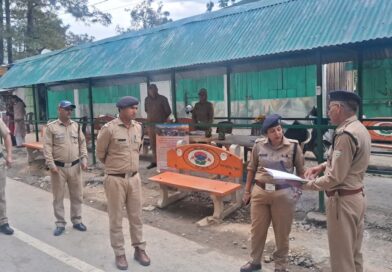 एसपी उत्तरकाशी द्वारा यमुनोत्री यात्रा मार्ग का व्यापक निरीक्षण