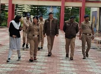 पुलिस अधीक्षक उत्तरकाशी द्वारा किया गया NEET परीक्षा केंद्र का भौतिक निरीक्षण