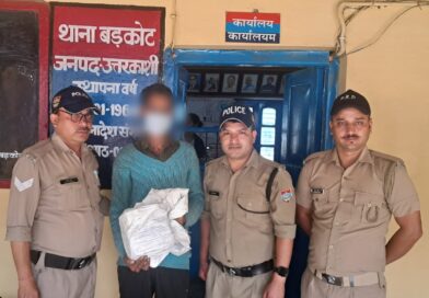 बड़कोट पुलिस की त्वरित कार्यवाही, चोरी की घटना का 6-7 घंटे में खुलासा कर आरोपी को किया गिरफ्तार 