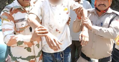 घायल युवक की त्वरित मदद कर पुलिस व आईटीबीपी जवानों ने दी गुड सेमेरिटन की मिसाल