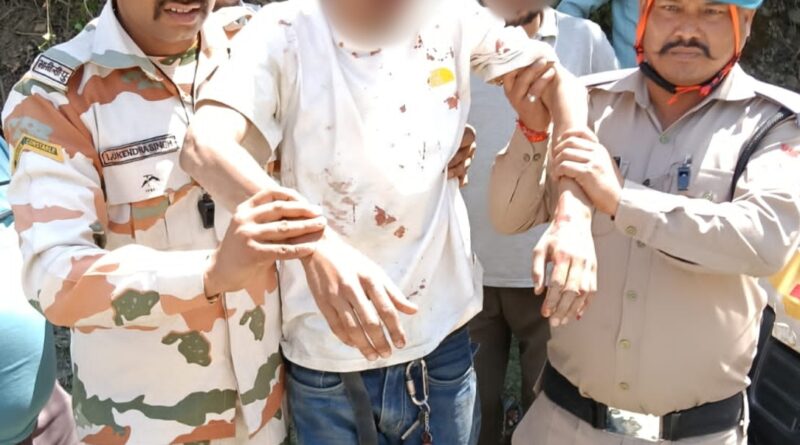 घायल युवक की त्वरित मदद कर पुलिस व आईटीबीपी जवानों ने दी गुड सेमेरिटन की मिसाल