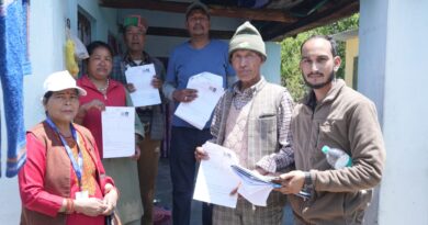 सीमांत गांव बगोरी में मतदाता पुनरीक्षण अभियान को मिला जनसमर्थन, बीएलओ ने वितरित किए गणना प्रपत्र