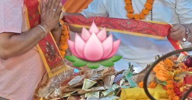 श्रीमद् देवी भागवत कथा के पावन आयोजन में उमड़ा आस्था का सैलाब