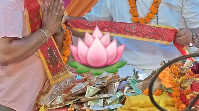 श्रीमद् देवी भागवत कथा के पावन आयोजन में उमड़ा आस्था का सैलाब