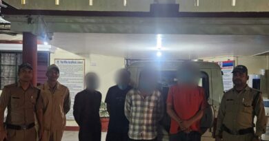 ऑपरेशन प्रहार सार्वजनिक स्थान पर शराब पीकर हुड़दंग करने वाले चार व्यक्तियों पर पुलिस की सख्त कार्रवाई
