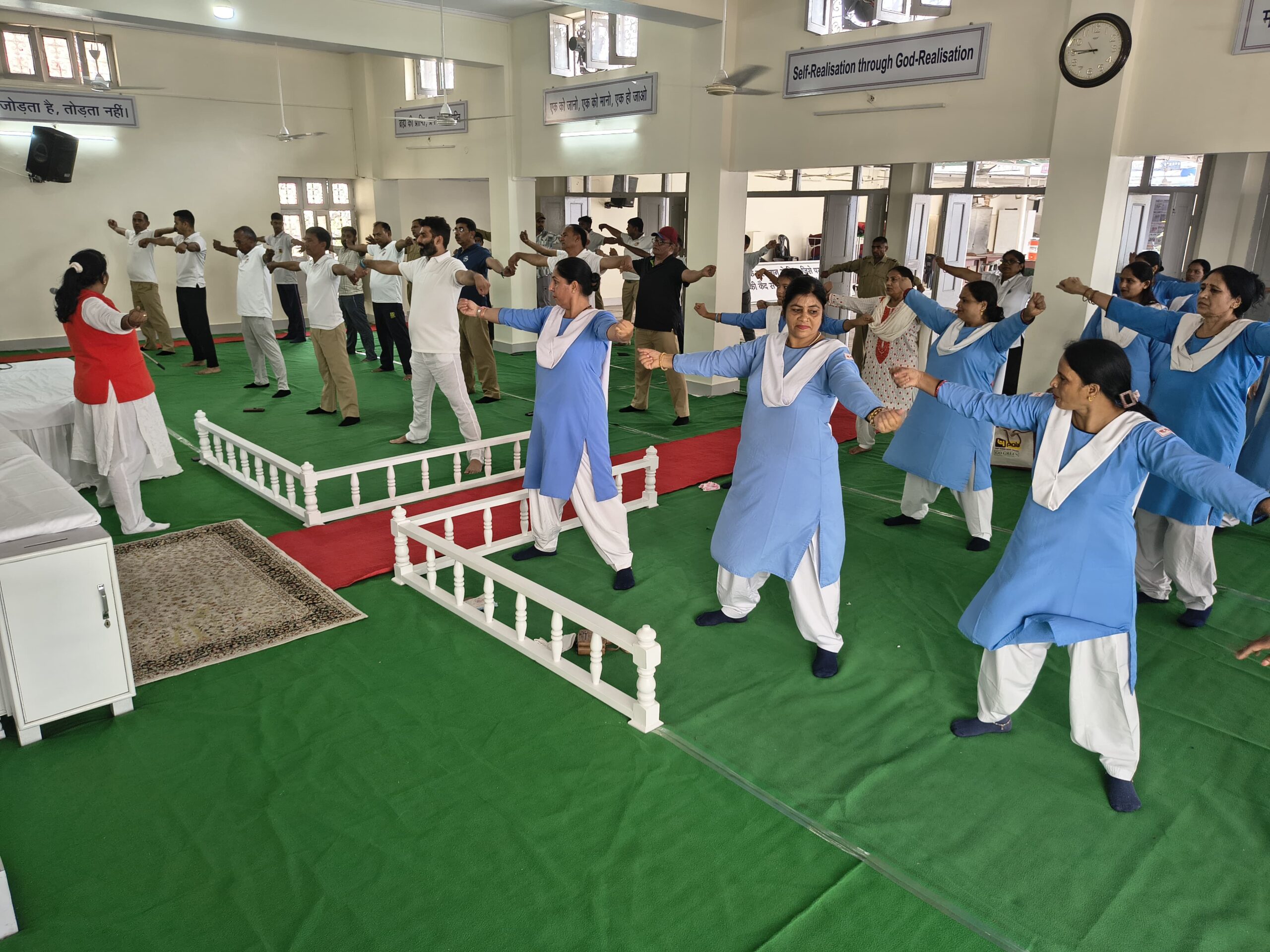 स्वास्थ्य, अनुशासन और सकारात्मक जीवनशैली को समर्पित  निरंकारी मिशन का योग दिवस