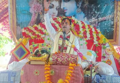 ग्राम उपला देवरा में भागवत कथा के तीसरे दिन ध्रुव भक्त की कथा का हुआ भावपूर्ण वर्णन