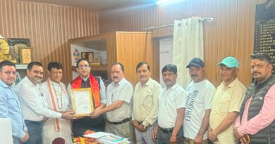 होटल एसोसिएशन यमुना वैली ने चारधाम यात्रा के सफल संचालन के लिए जिलाधिकारी का जताया आभार