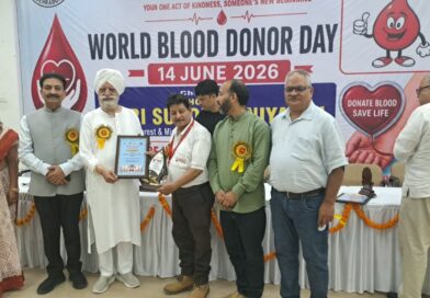 विश्व रक्तदाता दिवस पर उत्तराखंड सरकार के दून मेडिकल कॉलेज ने संत निरंकारी मिशन का किया सम्मान