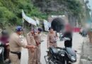 यातायात नियमों का उल्लंघन करने पर 25 वाहन चालकों के विरुद्ध चालानी कार्रवाई, नशे में वाहन चलाने पर एक गिरफ्तार