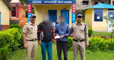 पुलिस ने 15.95 ग्राम स्मैक के साथ दो तस्करों को किया गिरफ्तार।