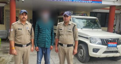पुलिस द्वारा 24 घंटे के भीतर किया गया चोरी का खुलासा, घटना में सलिंप्त 1 अभियुक्त गिरफ्तार