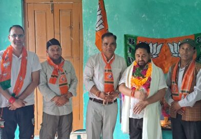 भारतीय जनता पार्टी गाजणा मंडल की हुई मासिक बैठक