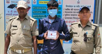 दुकान में हुई चोरी करने वाले 01 अभियुक्त को पुलिस ने किया गिरफ्तार